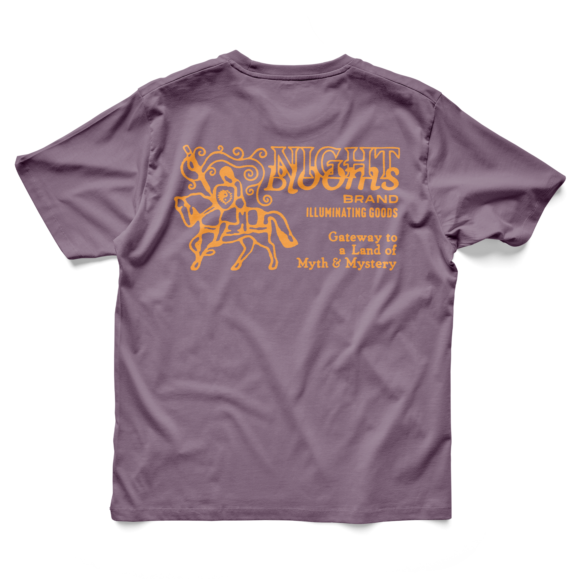 Knight Blooms Tee - Mauve